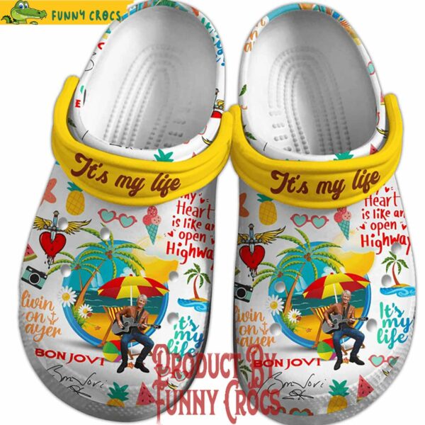 Bon Jovi It’s My Life Crocs Style