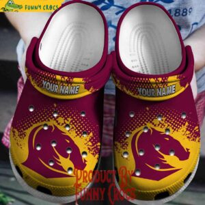 Brisbane Broncos NRL Custom Crocs Style