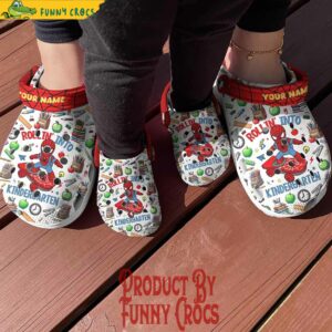 Custom Back To School Spider Man Crocs For Kids 2