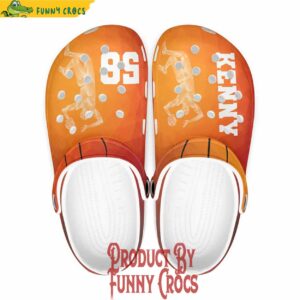 Custom Basketball Orange Crocs Fan Club