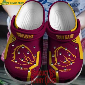 Custom Brisbane Broncos NRL Crocs Gifts For Fans