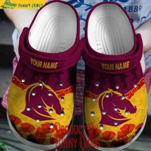 Custom Brisbane Broncos NRL New Day Crocs Shoes