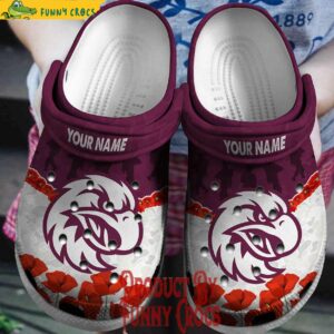 Custom Manly Warringah Sea Eagles NRL Crocs Slippers