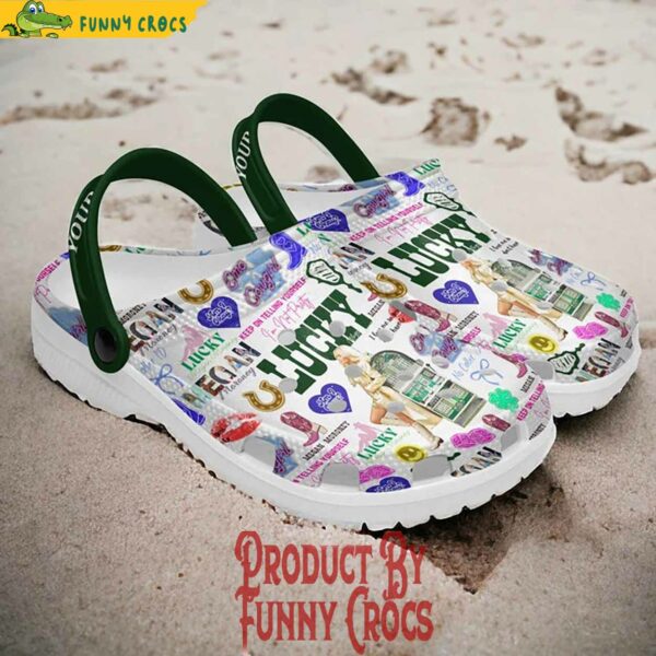 Custom Megan Moroney Lucky Crocs Style