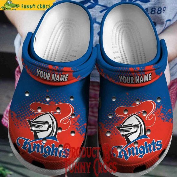 Custom Newcastle Knights Crocs For Fans