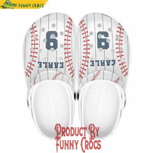 Custom Sport Baseball Uniform Over Print Crocs Style 1