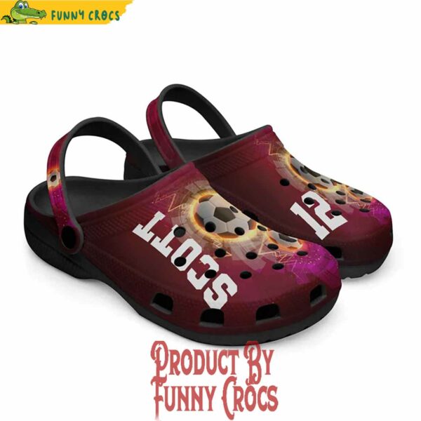 Custom Sport Soccer Crocs Fan Club