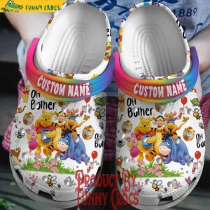 Custom Winnie The Pooh Best Friends Oh Bother Crocs Shoes 1