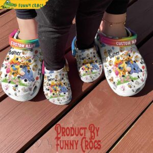 Custom Winnie The Pooh Best Friends Oh Bother Crocs Shoes 3