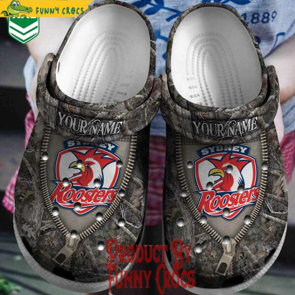 Customized NRL Sydney Roosters Crocs Perfect For Hunting