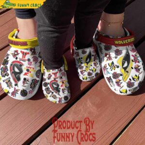 Deadpool And Wolverine Best Friends Cosplay Crocs Style 3