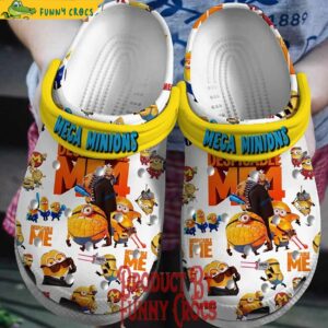 Despicable Me 4 Mega Minions Crocs Shoes 1