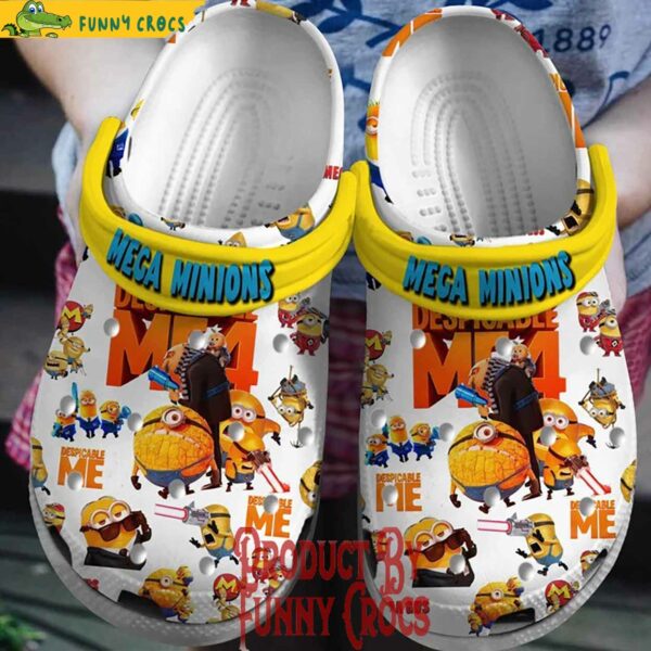 Despicable Me 4 Mega Minions Crocs Shoes