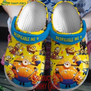 Despicable Me 4 Minion Crocs Slippers 1