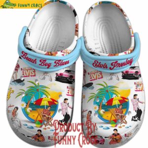 Elvis Presley Beach Boy Blues Crocs Style 2