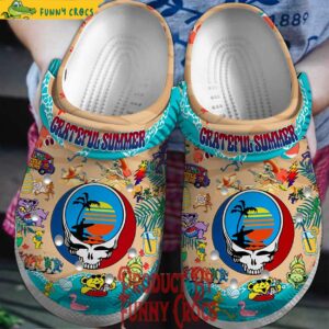 Grateful Dead Summer Hawaii Crocs Style 1