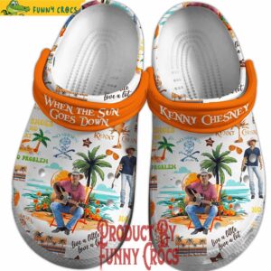 Kenny Chesney When The Sun Goes Down Crocs Style 3