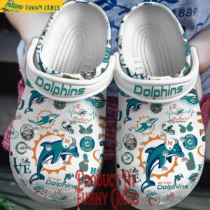 Miami Dolphins Football Team Crocs Fan Gear