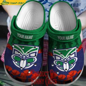 New Zealand Warriors Rugby League Team Crocs Slippers