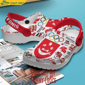 Olympic Paris 2024 Singapore Crocs Style 3