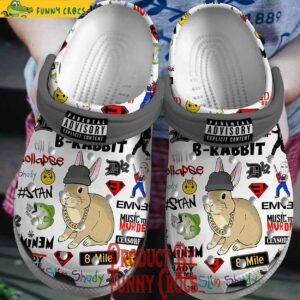 Parental Advisory Eminem Crocs Style 1