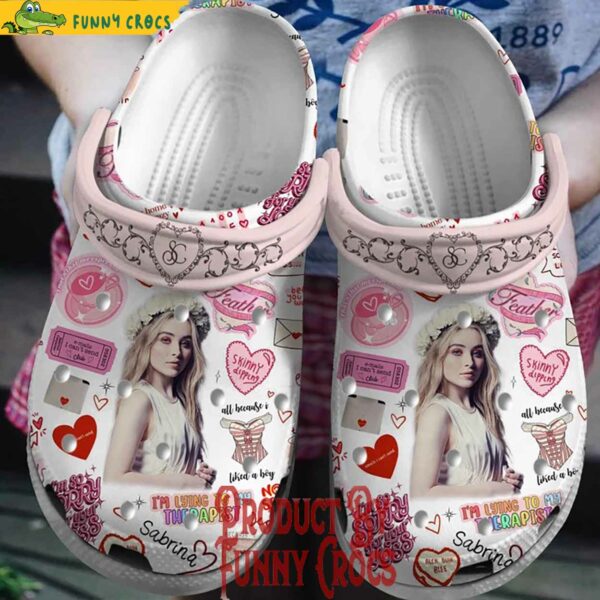 Sabrina Carpenter Skinny Dipping Crocs Style