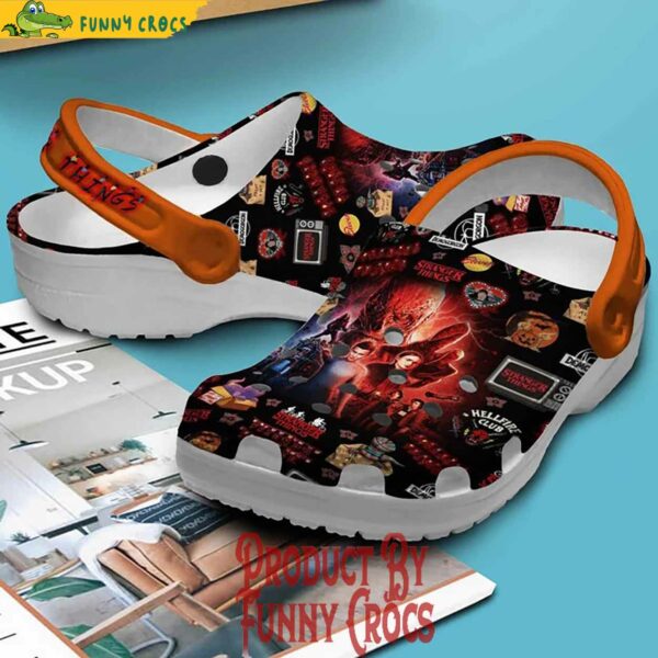 Stranger Things TV Series Crocs Style