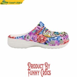 Sugar Skull Day Of The Dead Floral Crocs Online 2