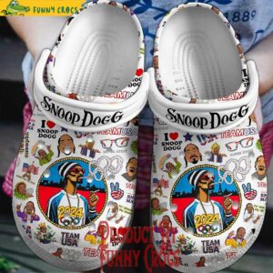 Team USA Olympic Crocs Custom Snoop Dogg Style for Fans