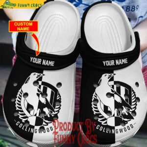 Custom AFL Collingwood Magpies Crocs Tailored Just For You