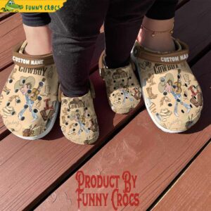 Custom Dwight Yoakam Cowboy Crocs Style 3