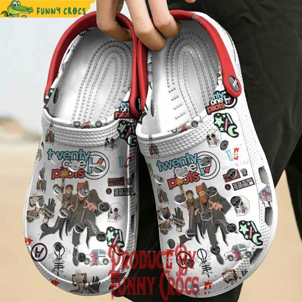 Custom Twenty One Pilots Crocs For Adults