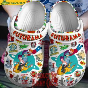 Futurama Cartoon Style Fashion Crocs