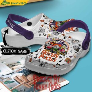 New Hocus Pocus Personalized Halloween Crocs