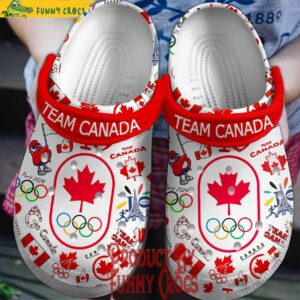 Team Canada Olympic Paris 2024 Sports Crocs Style 1