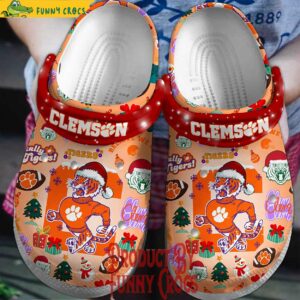 Clemson Tigers Christmas Crocs – NCAA Football Style