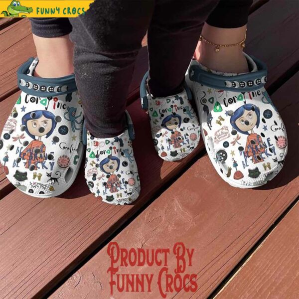 Coraline Cartoon Crocs Slippers Meaningful Birthday And Halloween Gift