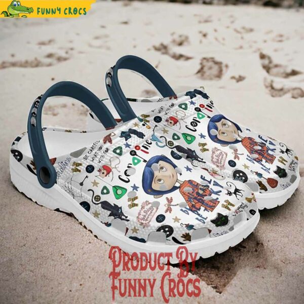 Coraline Cartoon Crocs Slippers Meaningful Birthday And Halloween Gift