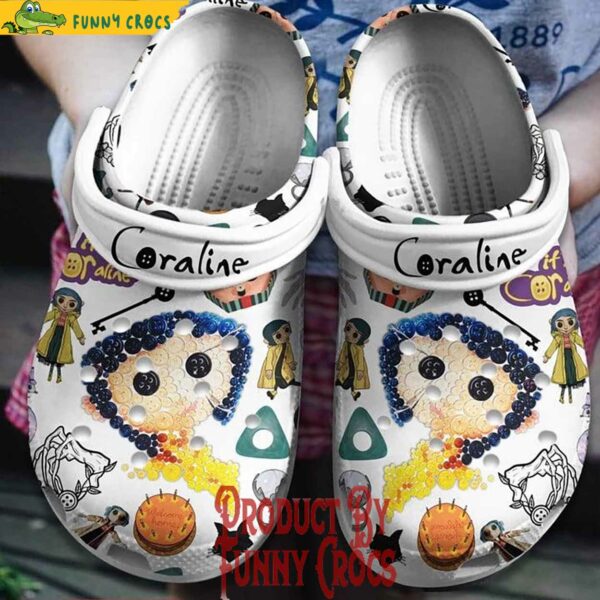 Coraline Crocs Fun Slippers That Bring Halloween Spirit