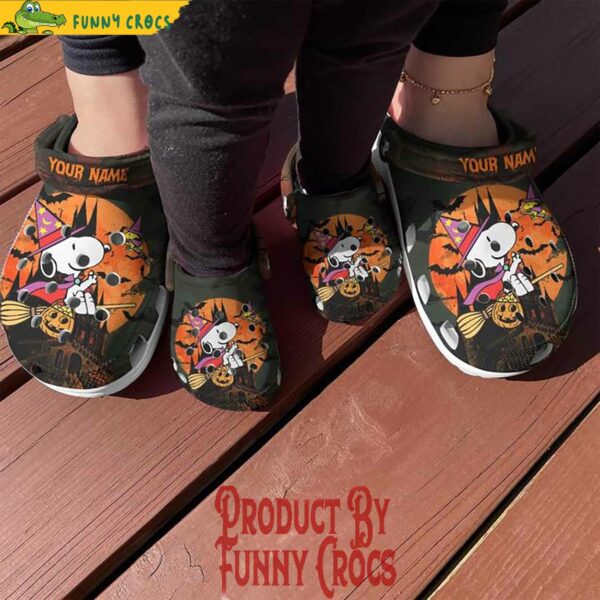 Crocs Halloween Snoopy Slippers Custom Design