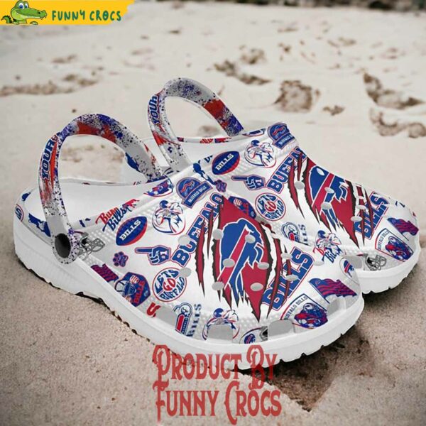 Custom Buffalo Bills Football NFL Crocs Style