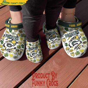 Custom Green Bay Packers Football NFL Crocs 2