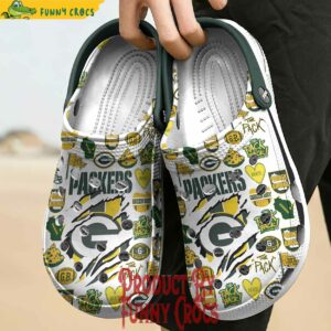 Custom Green Bay Packers Football NFL Crocs 3