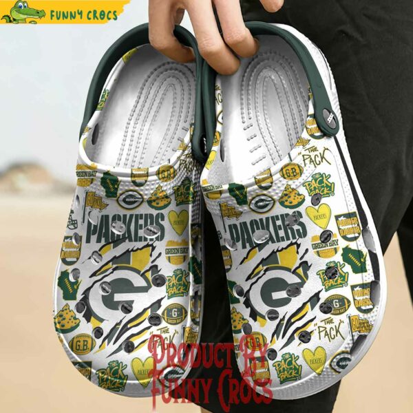 Custom Green Bay Packers Football NFL Crocs