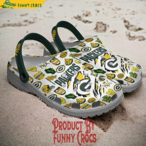 Custom Green Bay Packers Football NFL Crocs 4