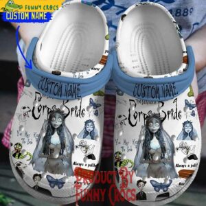 Custom Halloween Corpse Bride Movie Crocs Shoes 1