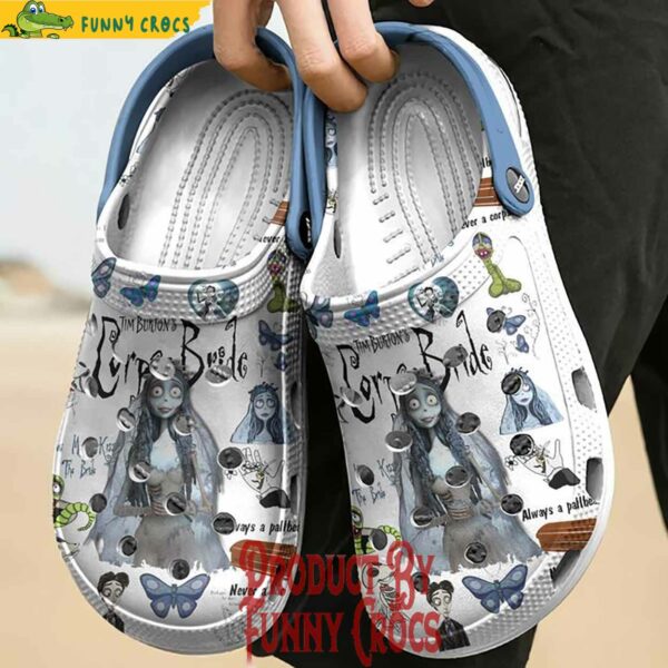 Custom Halloween Corpse Bride Movie Crocs Shoes