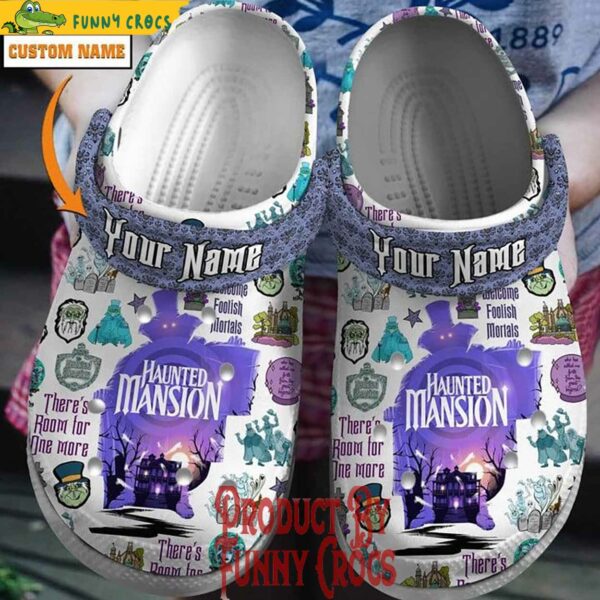 Custom Haunted Mansion There’s Room For One More Crocs For Adults