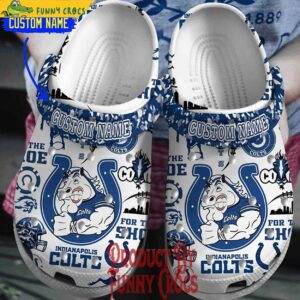 Custom Indianapolis Colts NFL Crocs Style 1