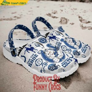 Custom Indianapolis Colts NFL Crocs Style 2